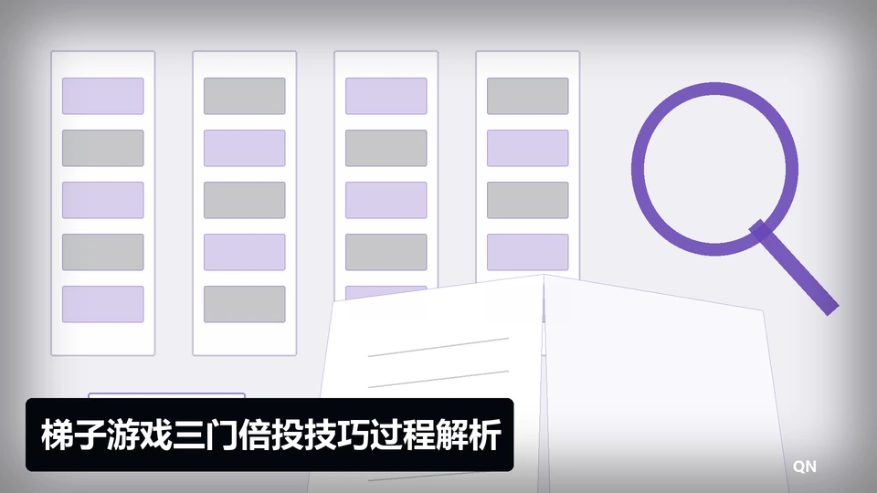 梯子游戏三门倍投技巧过程与要点插图
